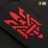 Нашивка M-Tac Тризуб (стилізована) Laser Cut Black/Red Фото 2